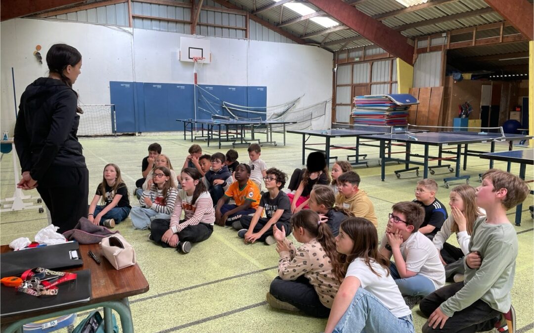 A la découverte du collège Sainte Marie pour les CM1